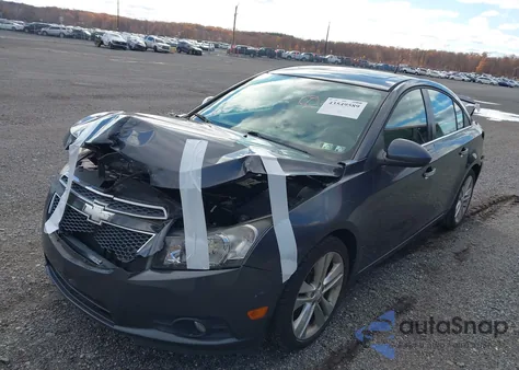2013 Chevrolet Cruze Ltz from USA, damaged, VIN 1G1PG5SB0D7225451